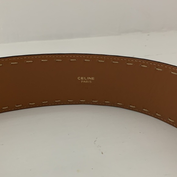 Celine vintage black belt - Picture 4 of 7